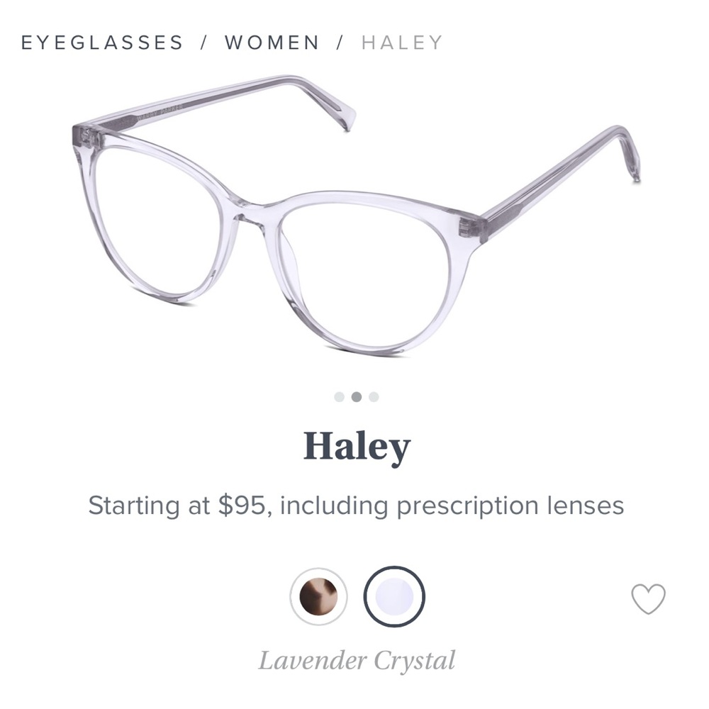 Warby Parker “Haley” Frames